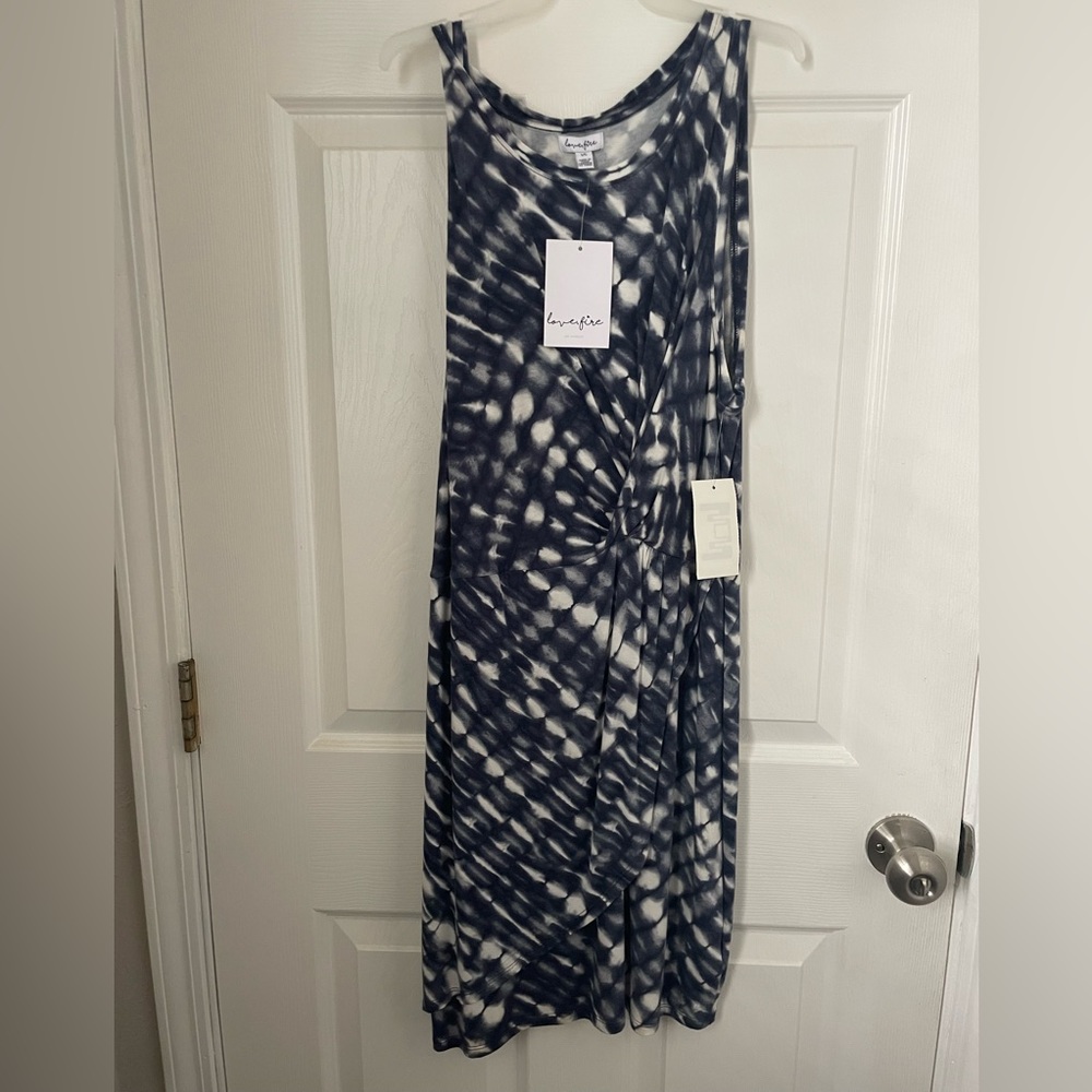 Spring/summer strap dress, to the knee